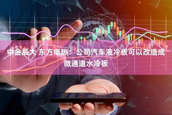 中金辰大 东方电热：公司汽车液冷板可以改造成微通道水冷板