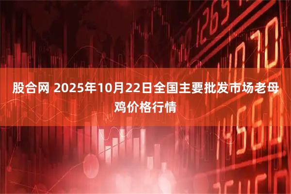 股合网 2025年10月22日全国主要批发市场老母鸡价格行情