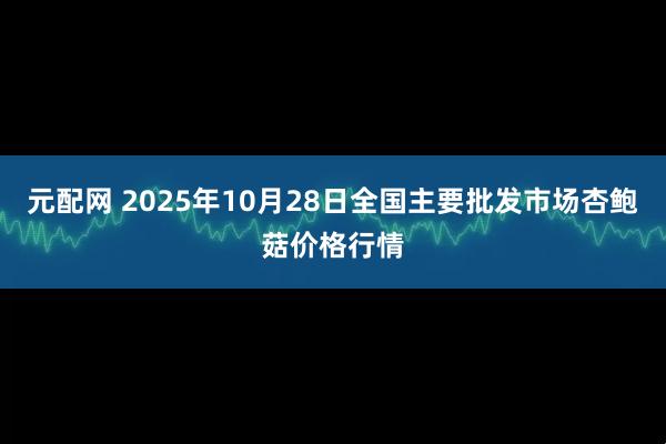元配网 2025年10月28日全国主要批发市场杏鲍菇价格行情